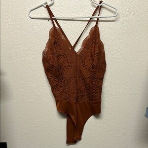 Women’s Brown Bodysuit